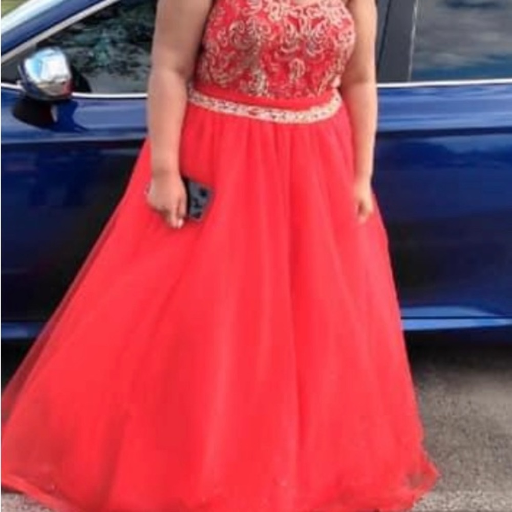 Ballgown prom dress
